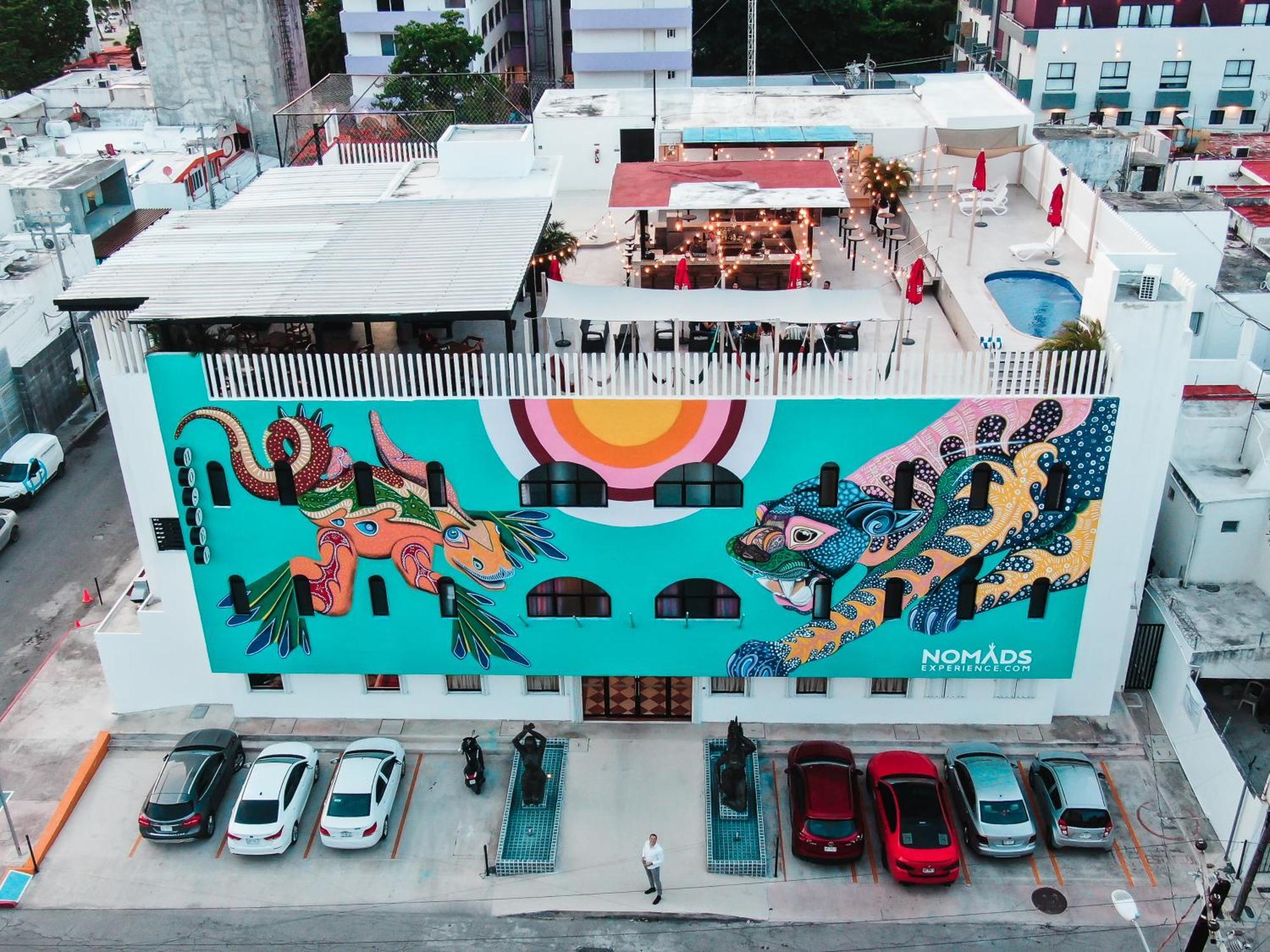 Digital Nomads Hotel & Coliving Cancun Ngoại thất bức ảnh